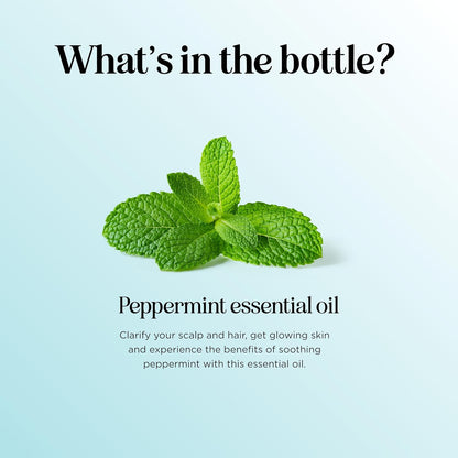 Peppermint Essential Oil for Diffuser Aromatherapy - 100% Pure Peppermint Oil for Hair Skin and Nails plus Undiluted Refreshing Aromatherapy Essential Oil for Diffusers Baths and Topical Uses 4Oz